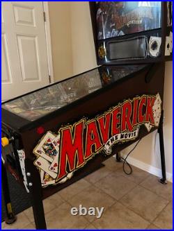 PINBALL MACHINE MAVERICK. Data East. Refurbished and Updated PINBALL MACHINE MAVERICK. Data East. Refurbished and Updated