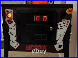 PINBALL MACHINE MAVERICK. Data East. Refurbished and Updated PINBALL MACHINE MAVERICK. Data East. Refurbished and Updated