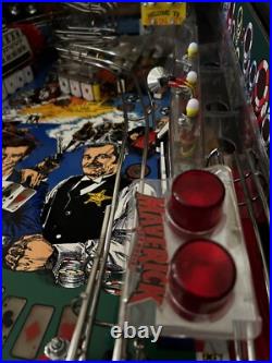 PINBALL MACHINE MAVERICK. Data East. Refurbished and Updated PINBALL MACHINE MAVERICK. Data East. Refurbished and Updated