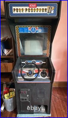 POLE POSITION II ARCADE MACHINE by ATARI 1982 (EXCELLENT CONDITION)