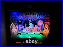 POOL SHARKS Pinball NON GHOSTING Lighting Kit custom SUPER BRIGHT KIT