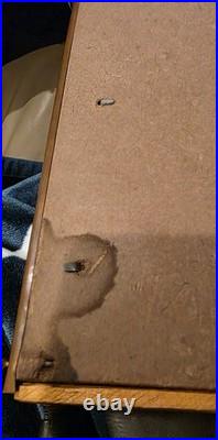 POOSH-M-UP 5 in 1 BASEBALL Bagatelle Put-n-Take Twenty-one Pennants FOR PARTS