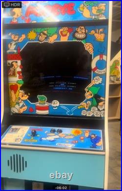 POPEYE ARCADE MACHINE by NINTENDO 1982 (Excellent) RARE