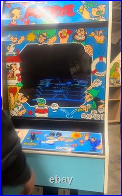 POPEYE ARCADE MACHINE by NINTENDO 1982 (Excellent) RARE
