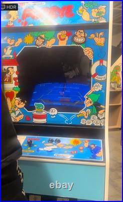 POPEYE ARCADE MACHINE by NINTENDO 1982 (Excellent) RARE