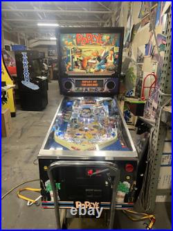 POPEYE SAVES the EARTH PINBALL MACHINE by BALLY 1994 (Excellent) RARE