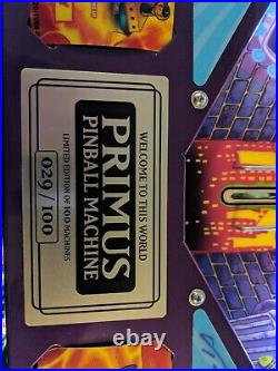 PRIMUS Pinball Machine Only 100 made! Rare Stern Game
