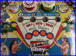 Paradise Pinball Machine by Gottlieb-FREE SHIPPING