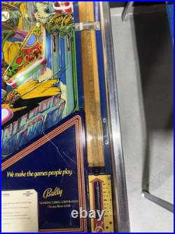 Paragon Pinball machine By Bally 1979 Orange County Pinballs Free Shipping