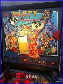 Party Animal Pinball HUO Collector Quality