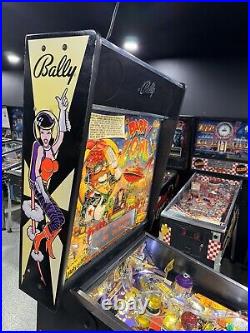 Party Zone Pinball Machine Bally 1991 Orange County Pinballs Clean Original