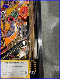 Party Zone Pinball Machine Bally 1991 Orange County Pinballs Clean Original