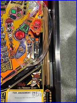 Party Zone Pinball Machine Bally 1991 Orange County Pinballs Clean Original