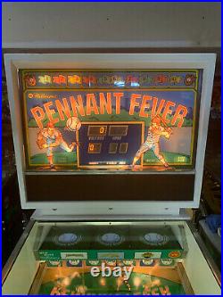 Pennant Fever Pitch and Bat 1984 Pinball Machine by Williams