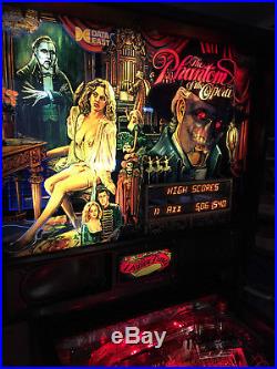 Phantom of the Opera Pinball Machine by Data East 1990, plays Great, nice Cond