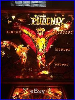 Phoenix Pinball Machine 1978 Works Great! Four Players, Very Fun For All Ages