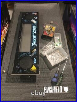 PinShield Glass & Playfield Protection Pinball Machine Mat Standard Black 3x