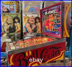 Pinball BALLY PlayBoy 1978 Flipper Play Boy Never Restorer 100% Working