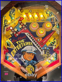 Pinball Machine 1977 Roy Clark, Extremely Rare