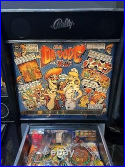 Pinball Machine 1990 Bally Dr Dude