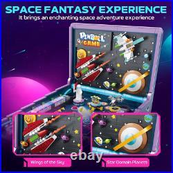 Pinball Machine Building Set Arcade Game Kit for Adults, Interactive Table Top D