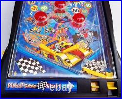 Pinball Machine Electronic Tabletop Pinball Game 165 Inch Scoreboard Kid Play