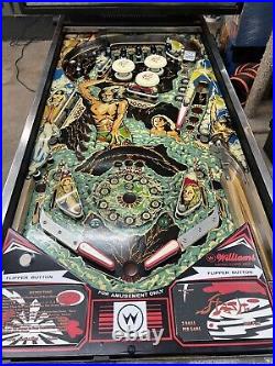 Pinball Machine Flash Williams 1979 Fully Working With LEDs