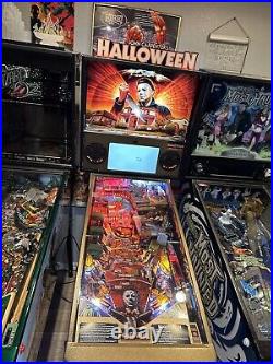 Pinball Machine Spooky Halloween CE, HUO low Plays