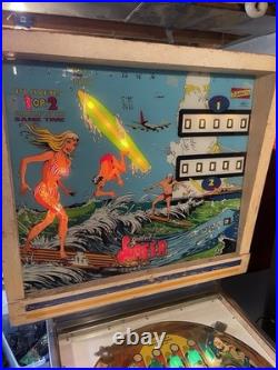 Pinball Machine Surfer Gottlieb, 1976