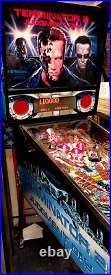 Pinball Machine Terminator 2 Judgment Day Williams The Game Room Store N. J