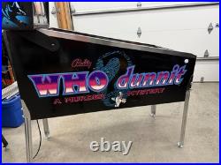 Pinball Machine Who Dunnit Bally 1995