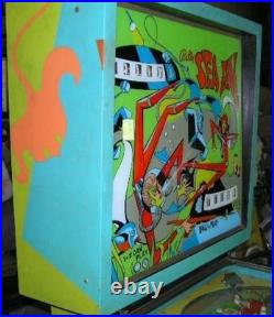 Pinball Wall Art Sea Ray 1971 LED Illuminated Back glass Arcade Decor