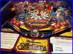 Pinball Williams FunHouse 1990 Flipper 100% Working Condition BestLowPriceWorld
