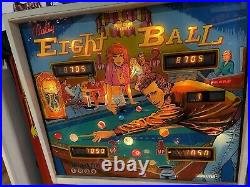 Pinball machine 1977 Bally EIGHT BALL, Gorgeous