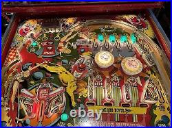 Pinball machine 1980 Gottlieb Circus, Extremely Rare, Wow