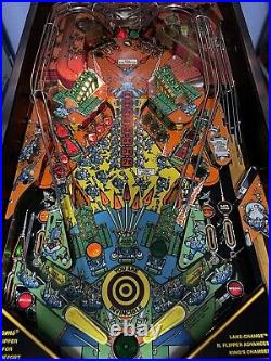 Pinball machine 1987 Williams Big Guns