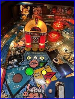 Pinball machine 1987 bally midway party animal, RARE