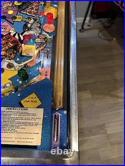 Pinball machine 1987 bally midway party animal, RARE