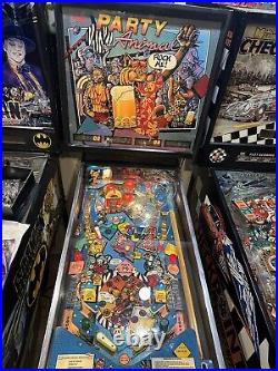 Pinball machine 1987 bally midway party animal, RARE