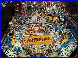 Pinball machine 1995 Baywatch, RARE! Clean