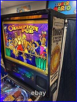 Pinball machine 1998 Bally The Champion Pub, Amazing Condition