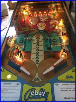 Pinball machine Bally Aladdin's Castle
