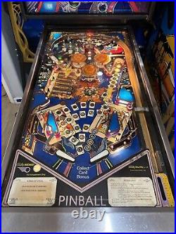 Pinball machine Kings Of Steel, Poker Theme! Rare