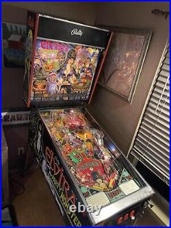 Pinball machine Original! Bally Elvira And The Party Monsters, Nice
