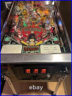 Pinball machine Original! Bally Elvira And The Party Monsters, Nice