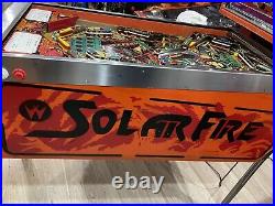 Pinball machine Solar Fire Very Rare