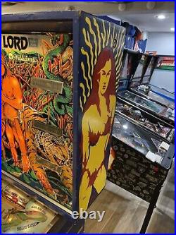 Pinball machine Williams 1981 Jungle Lord