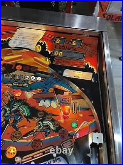 Pinball machine, Williams Joust, Very Rare