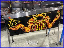 Pinbot PIN BOT Pinball Williams 1986 LEDS Free Ship Orange County Pinballs Pinbot PIN BOT Pinball Williams 1986 LEDS Free Ship Orange County Pinballs