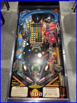 Pinbot PIN BOT Pinball Williams 1986 LEDS Free Ship Orange County Pinballs Pinbot PIN BOT Pinball Williams 1986 LEDS Free Ship Orange County Pinballs